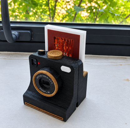 3D Latte Art Camera – Retro Style
