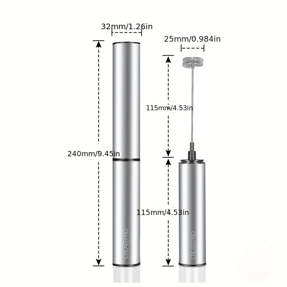 Rechargeable Milk Frother
